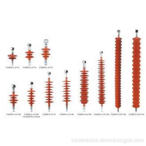 Silicone Rubber Composite Suspension Type Insulators 1KV -